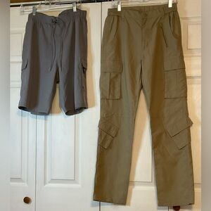 Baleaf Shorts Cargo‎ Tan Pants 29 Medium Bundle